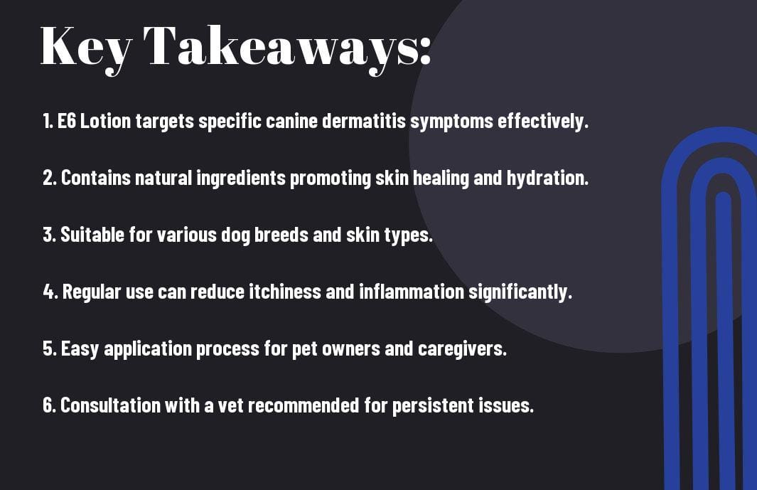 Is E6 Lotion The Quintessential Elixir For Canine Dermatitis