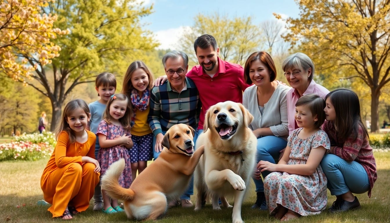 How to choose a family friendly dog