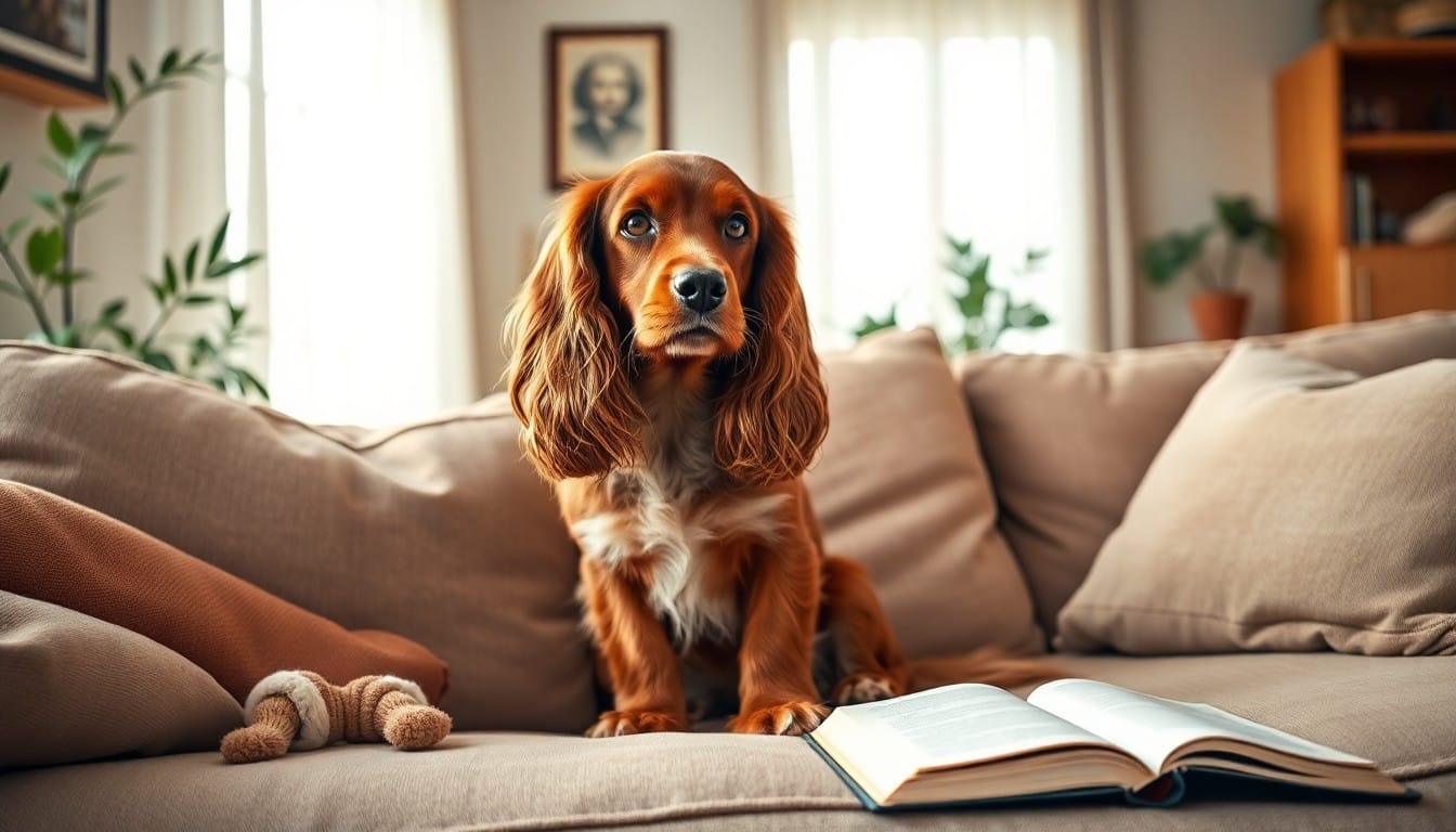 Cocker Spaniel as a family pet